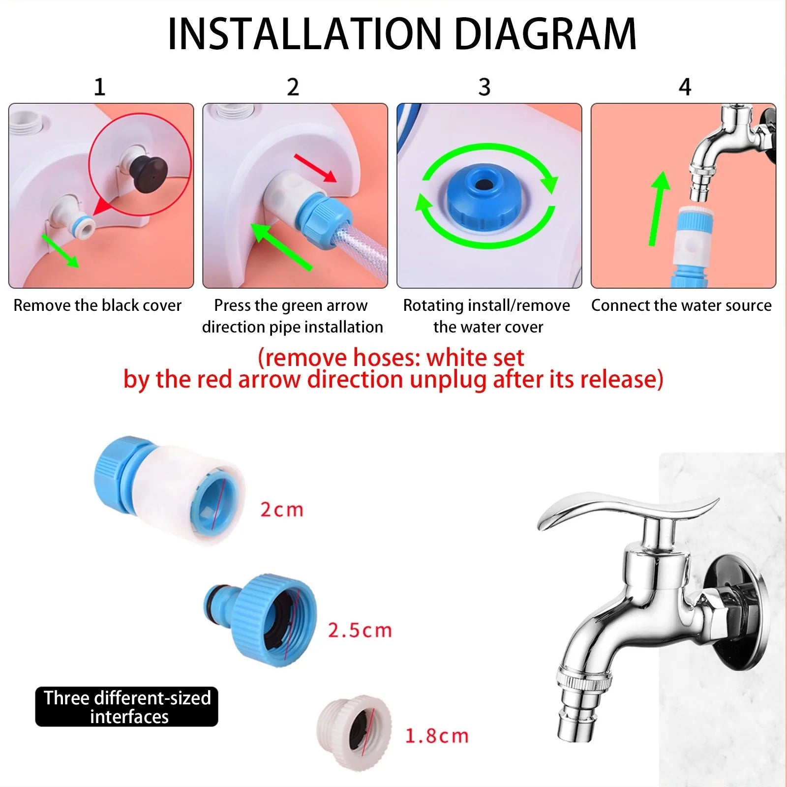 2 Styles Outdoor Dog Waterer, Foot Operated Dog Waterer, Dog Drinking Nozzle, Includes Connecting Hose For Dog Hydration