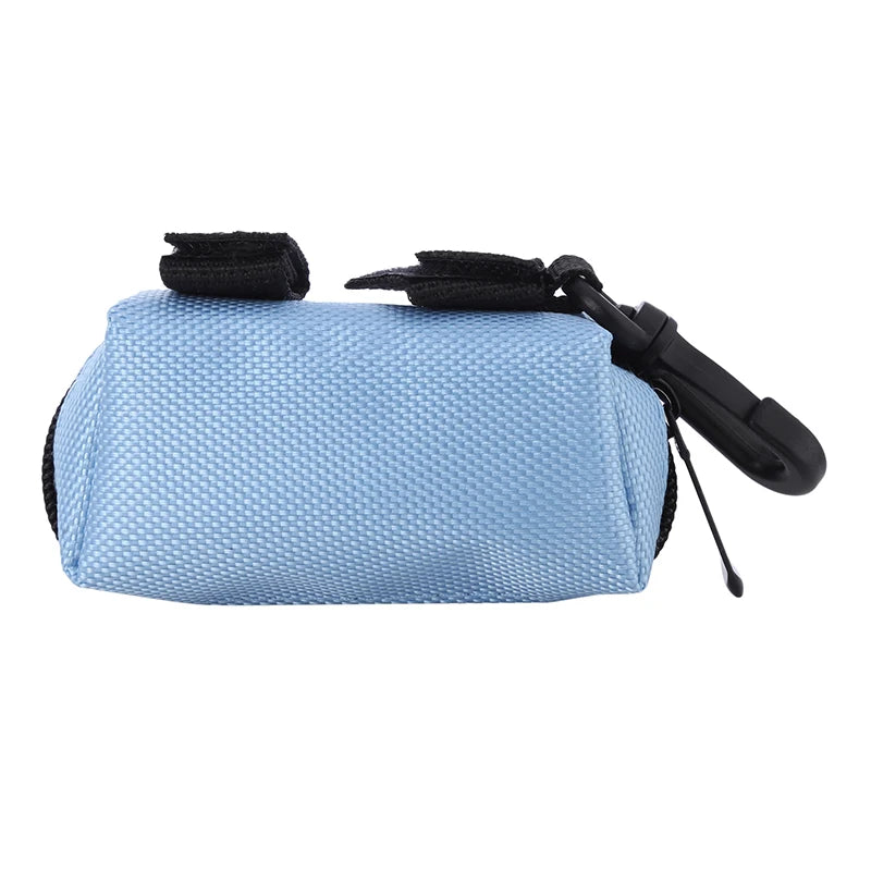 Dog Poop Bag Storage Solid Color Workmanship Large Space Convenient Portable Durable Practical Multifunctional Pet Garbage Bag