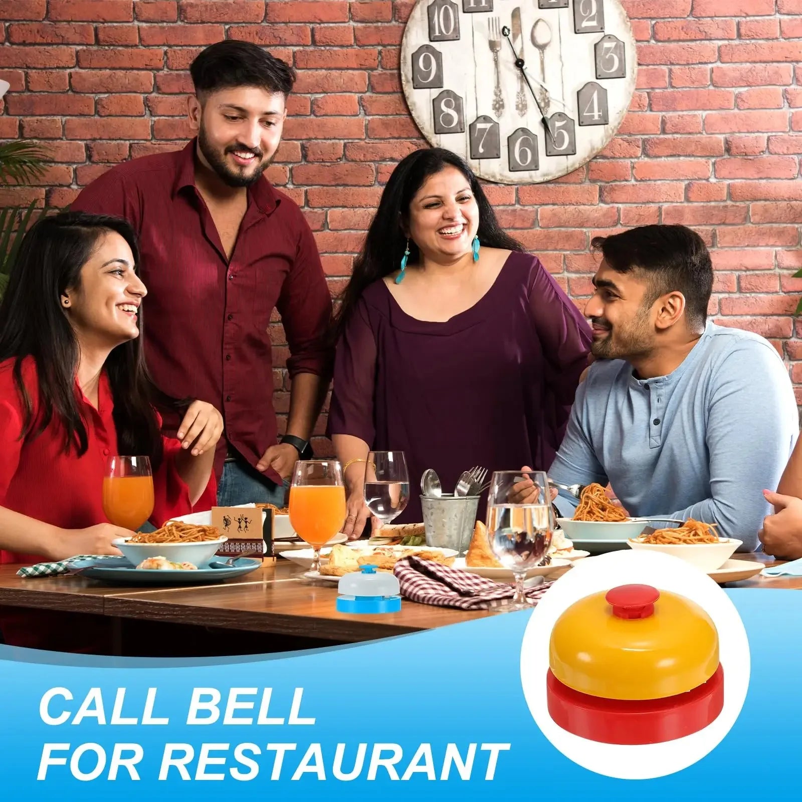 Pet Toys Bell for Dogs Cat Training Interactive Toy Metal Dog Training Called Dinner Bell for Pet Toys