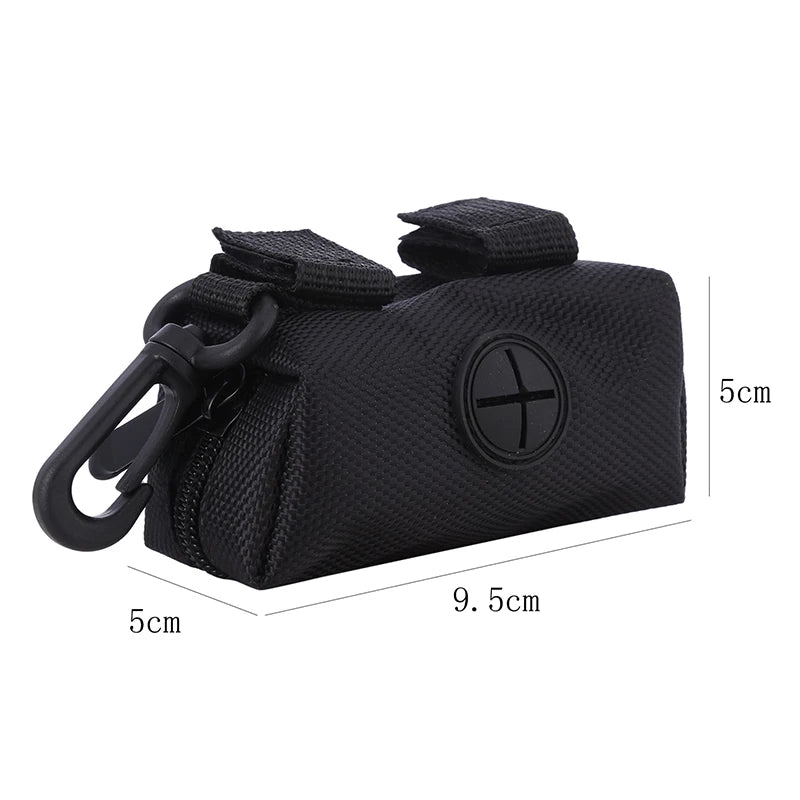 Dog Poop Bag Storage Solid Color Workmanship Large Space Convenient Portable Durable Practical Multifunctional Pet Garbage Bag