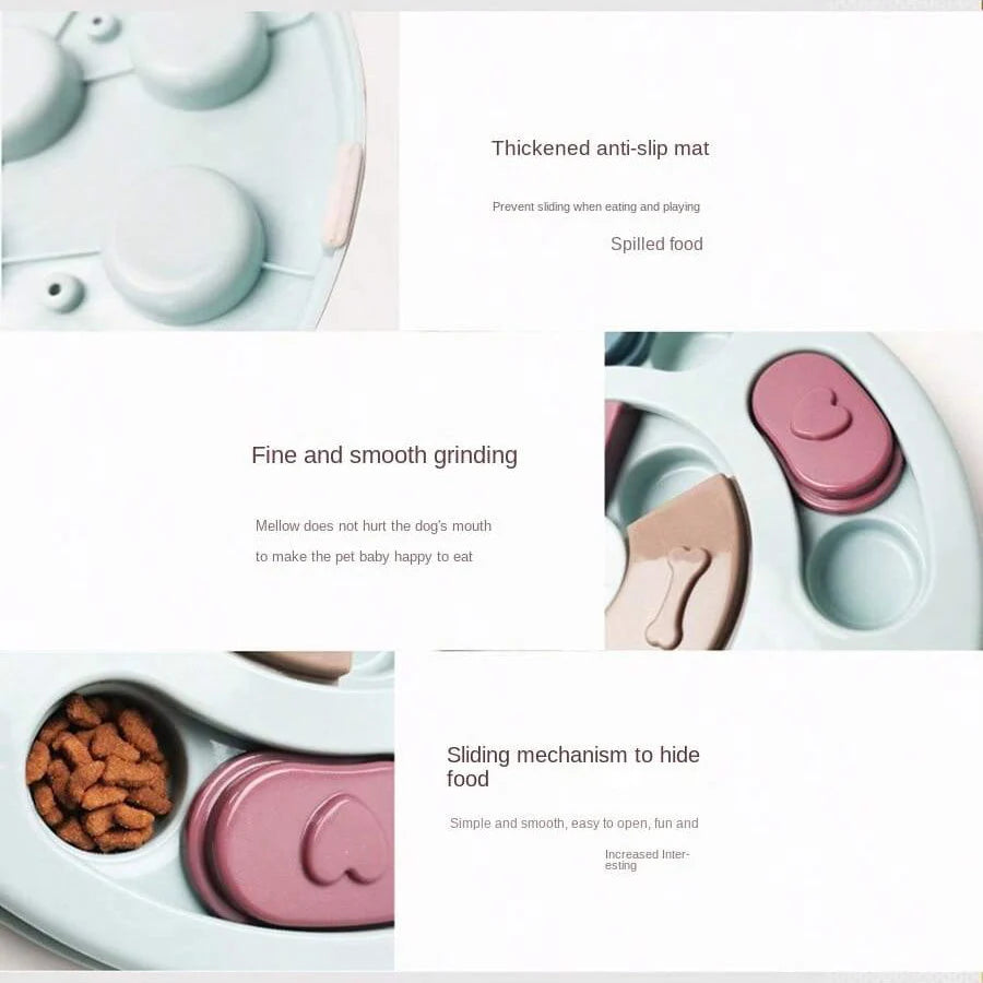 Dog Puzzle Toys- Dog   Brain Stimulates the Brain to Stimulate the Educational Toy Puppy to Treat the Food Feeder Allocation in