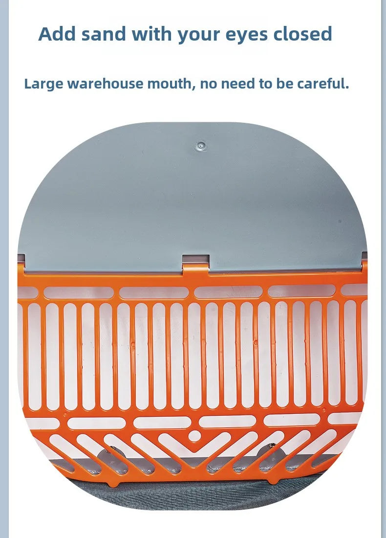 Cat Litter Box Self Cleaning Automatic Large Space Cat Smart Toilet with Safety Protection APP-Control with Free Gift Purifier