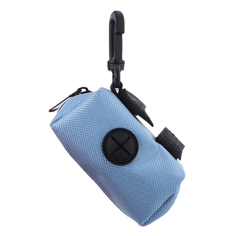 Dog Poop Bag Storage Solid Color Workmanship Large Space Convenient Portable Durable Practical Multifunctional Pet Garbage Bag