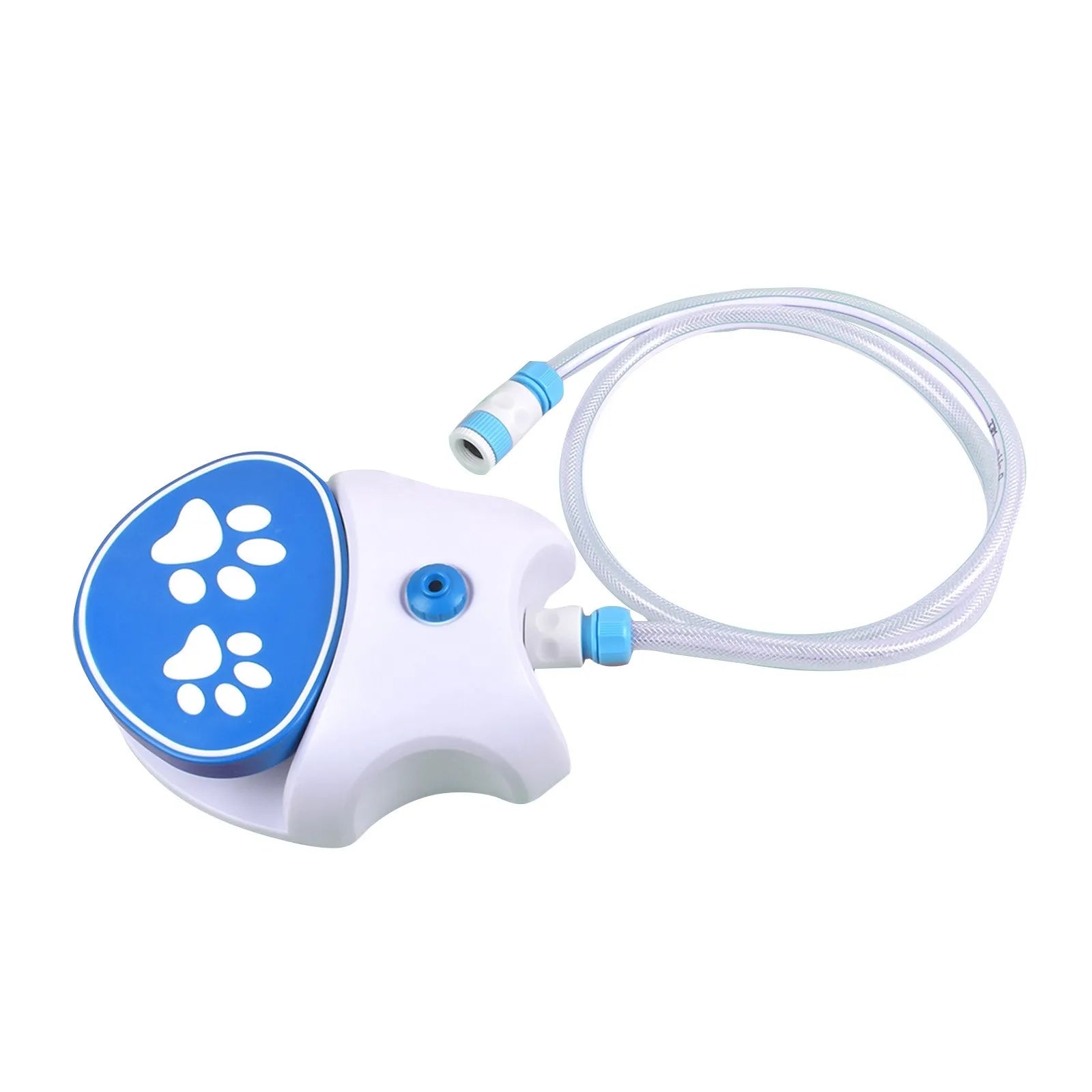 2 Styles Outdoor Dog Waterer, Foot Operated Dog Waterer, Dog Drinking Nozzle, Includes Connecting Hose For Dog Hydration
